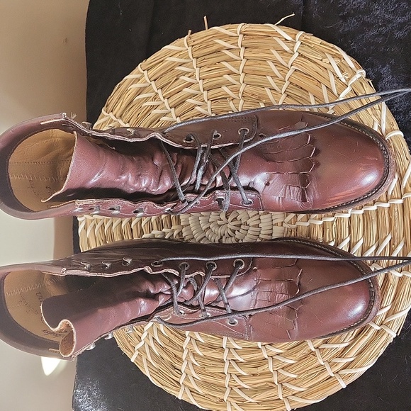 Justin Boots Shoes - Justin Roper Brown Boots Wo's Size 6B Used